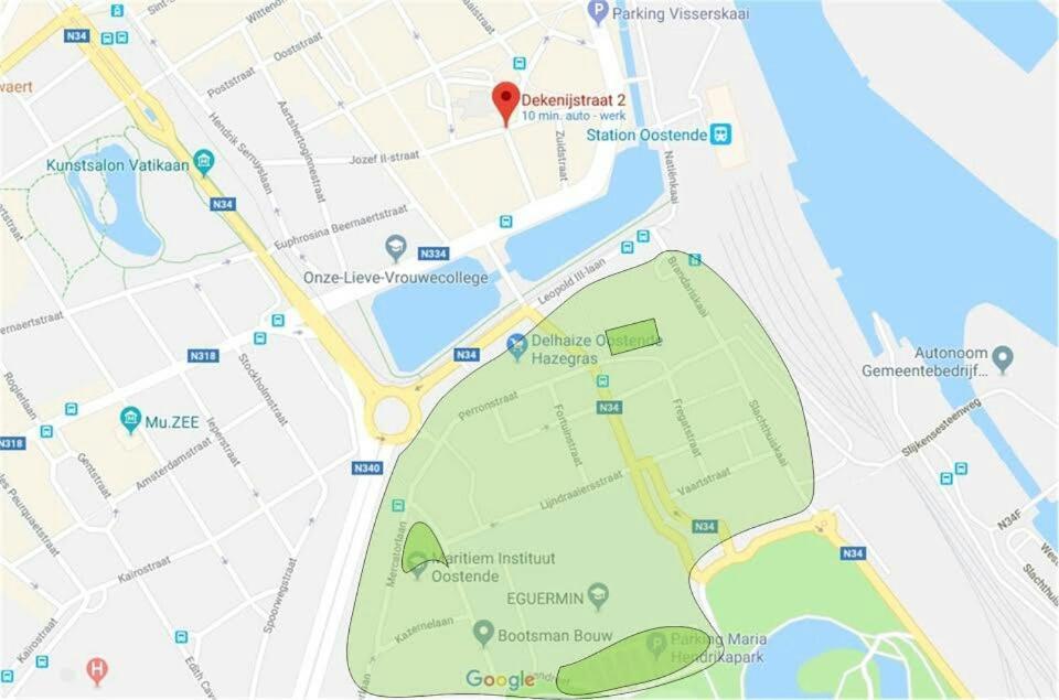 Appartement Aan Zee Ostende Kültér fotó